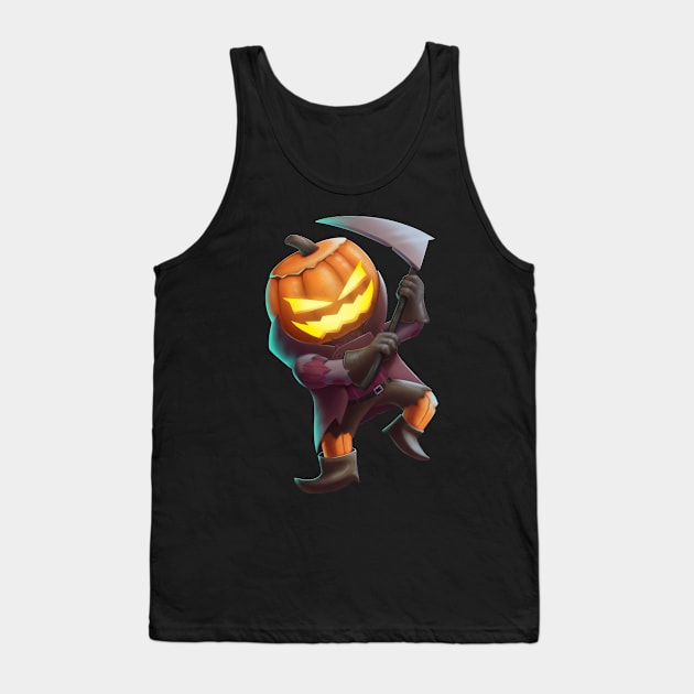 Pumpkinhead Seedling Tank Top by CharleyFox